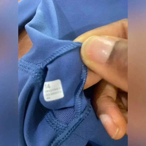 NWT Lululemon Align Tank - Blue Borealis Size 14 - Picture 4 of 6